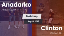 Matchup: Anadarko  vs. Clinton  2017