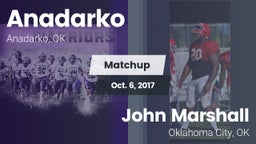 Matchup: Anadarko  vs. John Marshall  2017