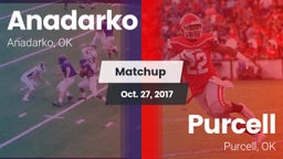 Matchup: Anadarko  vs. Purcell  2017