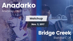 Matchup: Anadarko  vs. Bridge Creek  2017