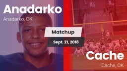 Matchup: Anadarko  vs. Cache  2018