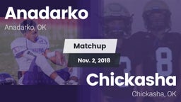 Matchup: Anadarko  vs. Chickasha  2018
