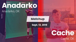 Matchup: Anadarko  vs. Cache  2019