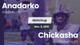 Matchup: Anadarko  vs. Chickasha  2019