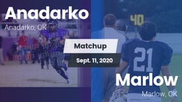 Matchup: Anadarko  vs. Marlow  2020