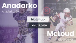 Matchup: Anadarko  vs. McLoud  2020