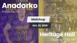 Matchup: Anadarko  vs. Heritage Hall  2020
