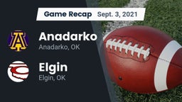 Recap: Anadarko  vs. Elgin  2021