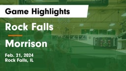 Rock Falls  vs Morrison  Game Highlights - Feb. 21, 2024