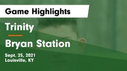 Trinity  vs Bryan Station  Game Highlights - Sept. 25, 2021
