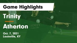 Trinity  vs Atherton  Game Highlights - Oct. 7, 2021