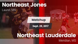 Matchup: Northeast Jones vs. Northeast Lauderdale  2017