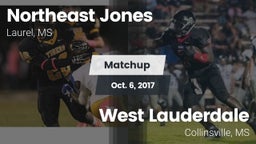 Matchup: Northeast Jones vs. West Lauderdale  2017