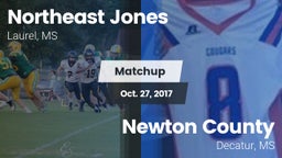 Matchup: Northeast Jones vs. Newton County  2017