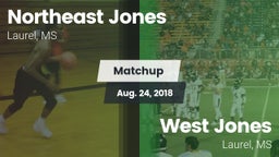 Matchup: Northeast Jones vs. West Jones  2018