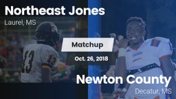 Matchup: Northeast Jones vs. Newton County  2018