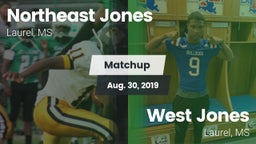 Matchup: Northeast Jones vs. West Jones  2019