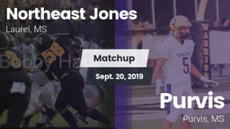 Matchup: Northeast Jones vs. Purvis  2019