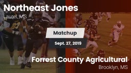 Matchup: Northeast Jones vs. Forrest County Agricultural  2019