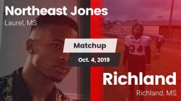 Matchup: Northeast Jones vs. Richland  2019