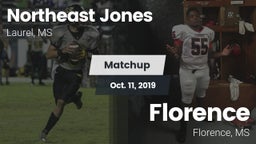 Matchup: Northeast Jones vs. Florence  2019