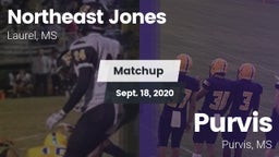 Matchup: Northeast Jones vs. Purvis  2020
