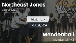 Matchup: Northeast Jones vs. Mendenhall  2020