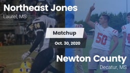 Matchup: Northeast Jones vs. Newton County  2020