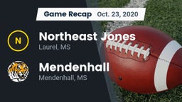 Recap: Northeast Jones  vs. Mendenhall  2020