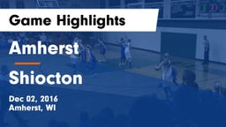 Amherst  vs Shiocton  Game Highlights - Dec 02, 2016