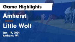 Amherst  vs Little Wolf  Game Highlights - Jan. 19, 2024