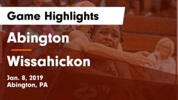 Abington  vs Wissahickon  Game Highlights - Jan. 8, 2019