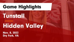 Tunstall  vs Hidden Valley  Game Highlights - Nov. 8, 2022