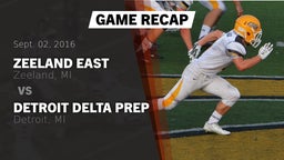 Recap: Zeeland East  vs. Detroit Delta Prep 2016