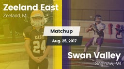 Matchup: Zeeland East High vs. Swan Valley  2017