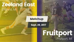 Matchup: Zeeland East High vs. Fruitport  2017