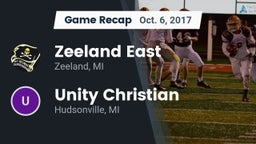 Recap: Zeeland East  vs. Unity Christian  2017