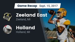 Recap: Zeeland East  vs. Holland  2017