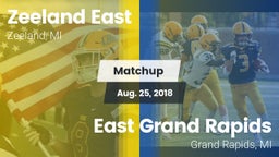 Matchup: Zeeland East High vs. East Grand Rapids  2018