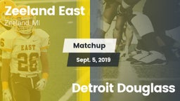 Matchup: Zeeland East High vs. Detroit Douglass 2019