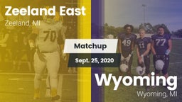 Matchup: Zeeland East High vs. Wyoming  2020