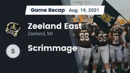 Recap: Zeeland East  vs. Scrimmage 2021