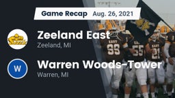 Recap: Zeeland East  vs. Warren Woods-Tower  2021