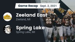 Recap: Zeeland East  vs. Spring Lake  2021