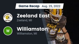 Recap: Zeeland East  vs. Williamston  2022