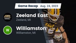 Recap: Zeeland East  vs. Williamston  2023