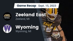 Recap: Zeeland East  vs. Wyoming  2023