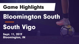 Bloomington South  vs South Vigo  Game Highlights - Sept. 11, 2019