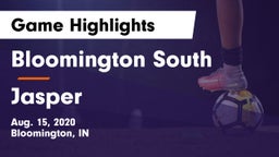 Bloomington South  vs Jasper  Game Highlights - Aug. 15, 2020