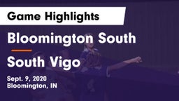 Bloomington South  vs South Vigo  Game Highlights - Sept. 9, 2020